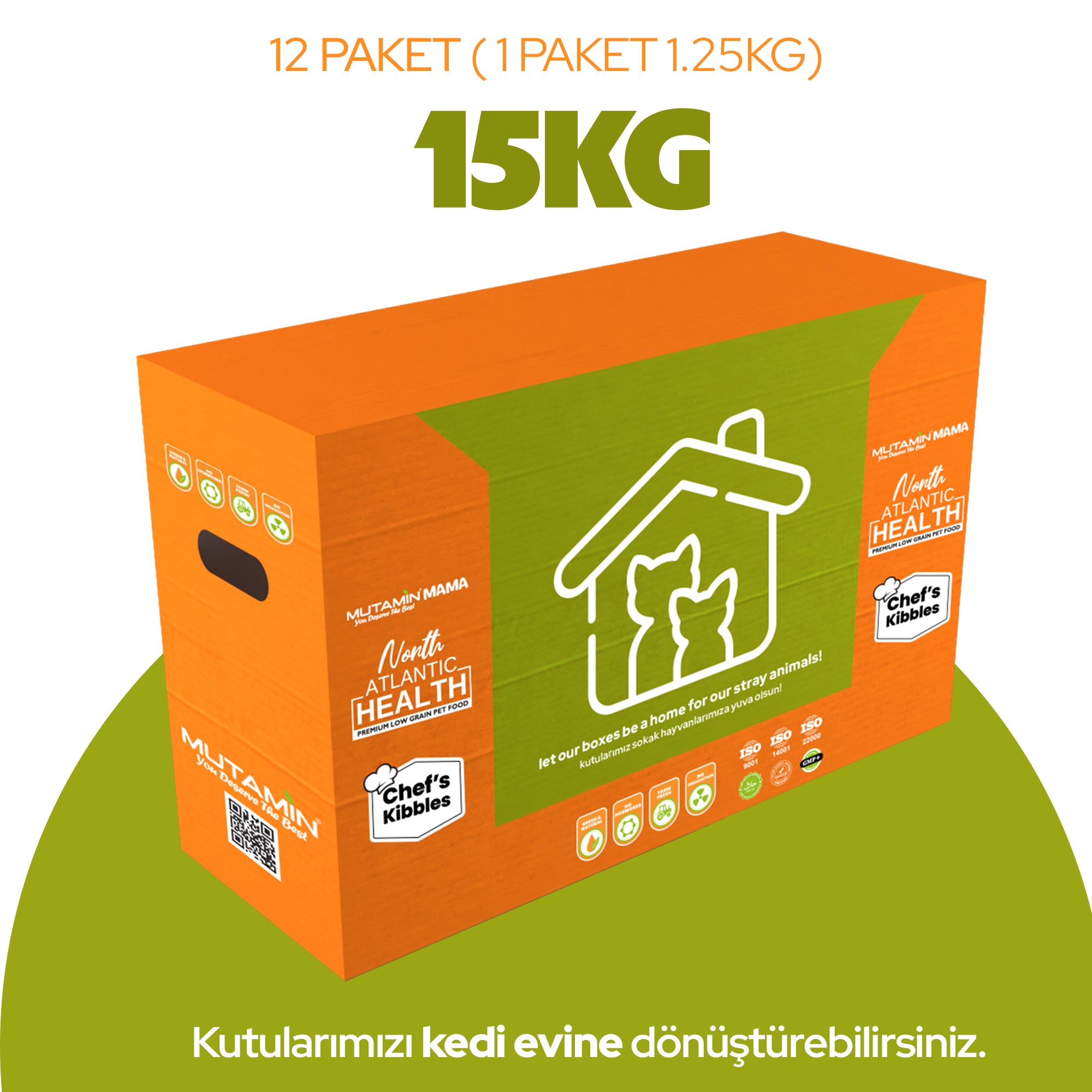 Chef’s Kibbles Norveç Somonlu Küçük ve Mini Irk Köpek Maması 15KG