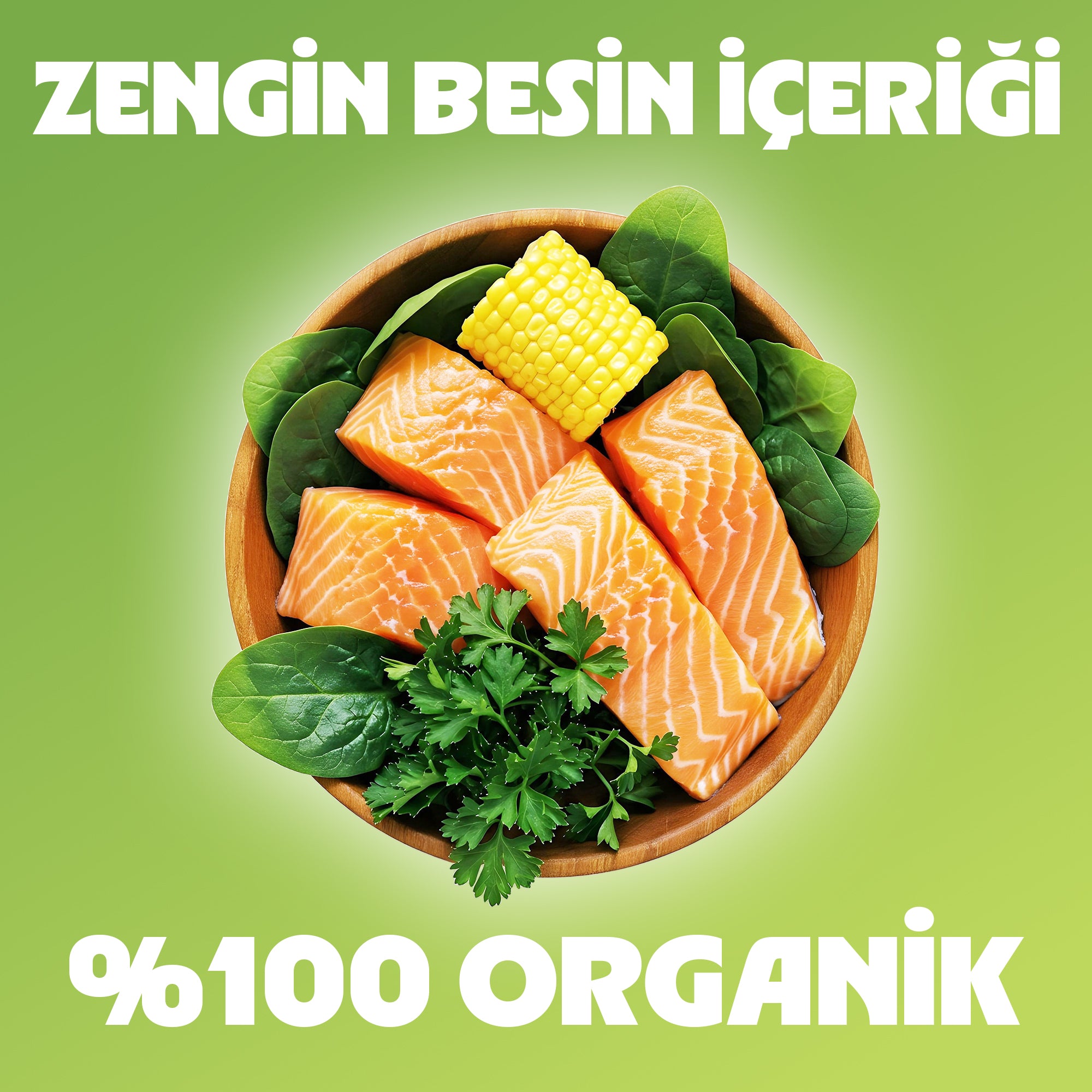 Chef’s Kibbles Norveç Somonlu Yetişkin Kedi Maması 15KG